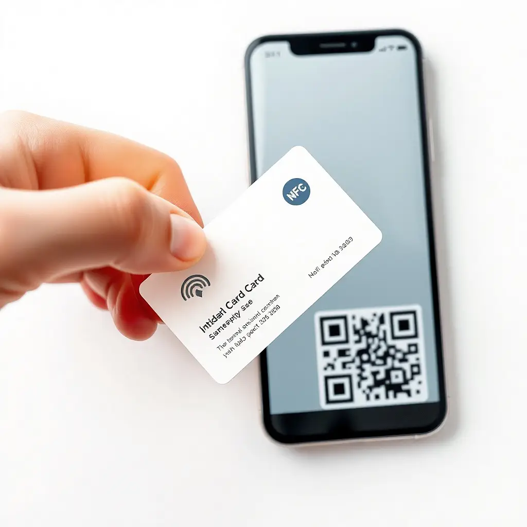 افزایش وفاداری مشتری با استفاده از کارت ویزیت NFC و QR Code
