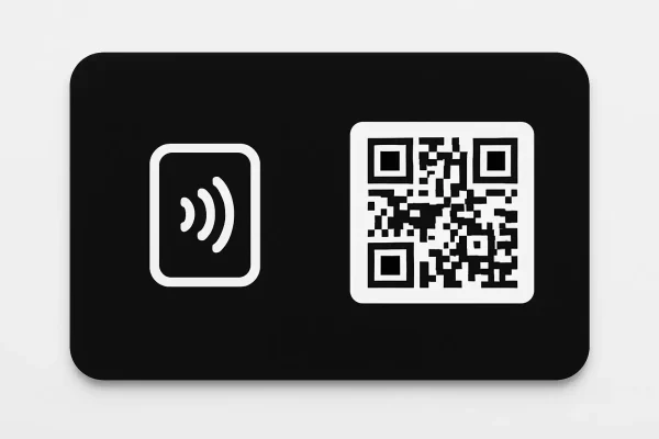 کارت ویزیت NFC با طراحی لوکس و مدرن